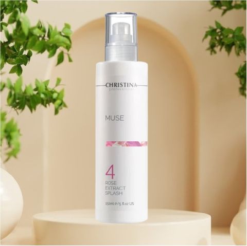 Xịt Khoáng Hoa Hồng Cấp Ẩm Toner Christina 4 Rose Extract Splash