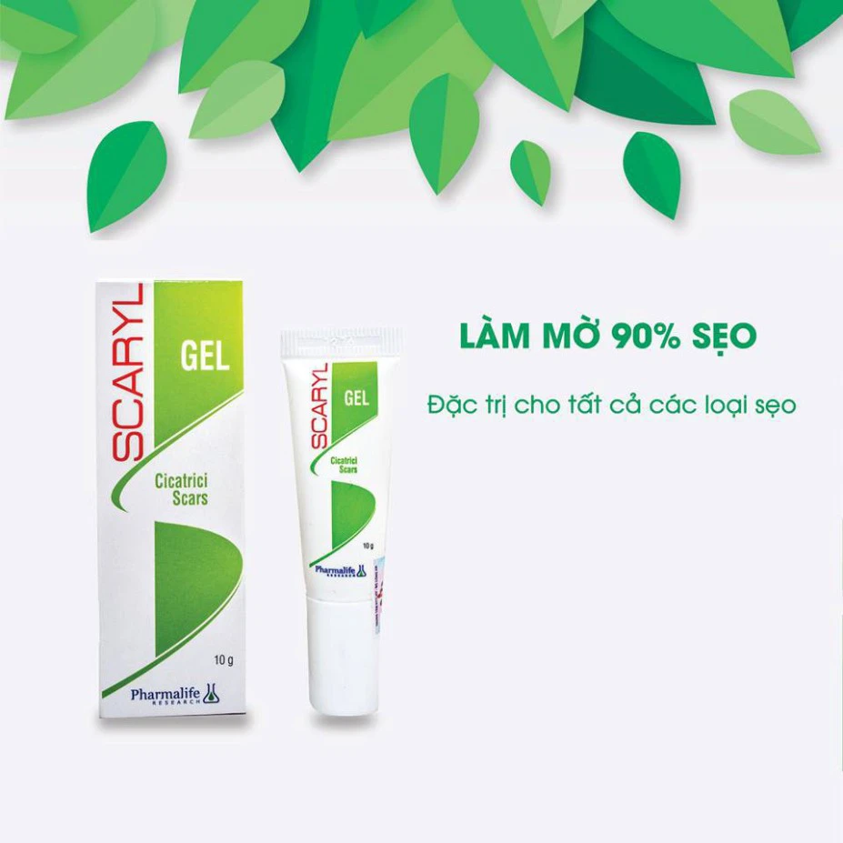 Pharmalife Kem trị sẹo Scaryl Gel - Gel hỗ trợ mờ sẹo