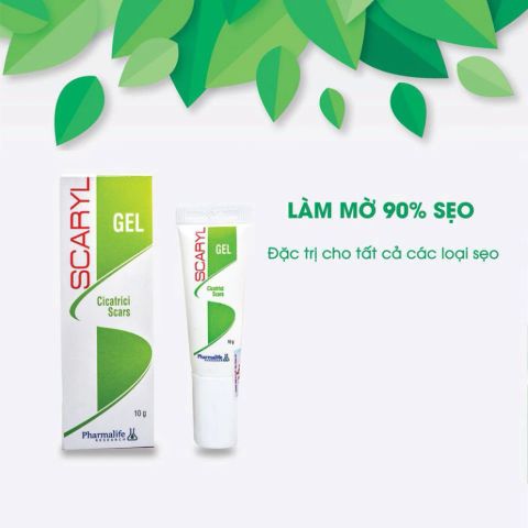 Pharmalife Kem trị sẹo Scaryl Gel - Gel hỗ trợ mờ sẹo