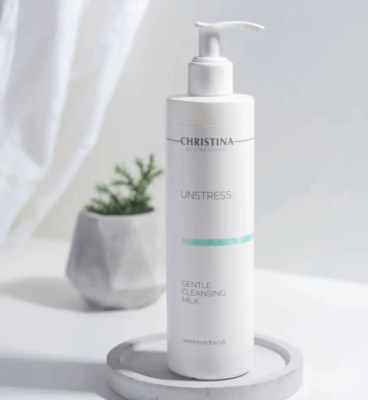 Sữa Rửa Mặt Dạng Sữa Dịu Nhẹ, Làm Sạch Da Và Dưỡng Ẩm Christina Unstress Gentle Cleansing Milk