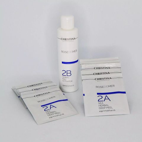 Tẩy Da Chết Dạng Gel Thảo Dược Biển Sâu Giúp Tái Tạo Và Làm Sáng Da Peel Christina 2A Sea Herbal Deep