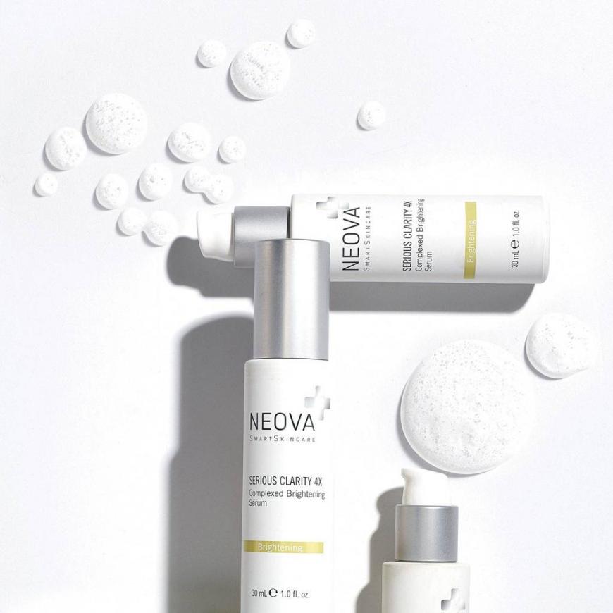 Neova Serious Clarity 4x – Serum trắng sáng da, cải thiện nám, da không đều màu