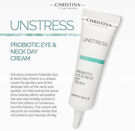 Kem Dưỡng Mắt Và Cổ Christina Probiotic Day Cream For Eye And Neck