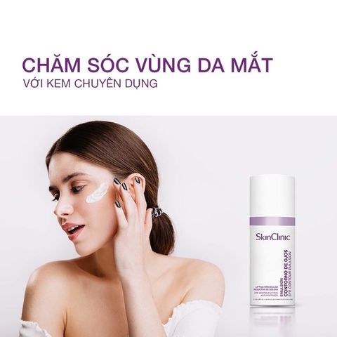 Skin clinic Eye Contour Emulsion - Kem Trẻ Hóa Da Vùng Quanh Mắt Và Giảm Quầng Thâm, Bọng Mắt