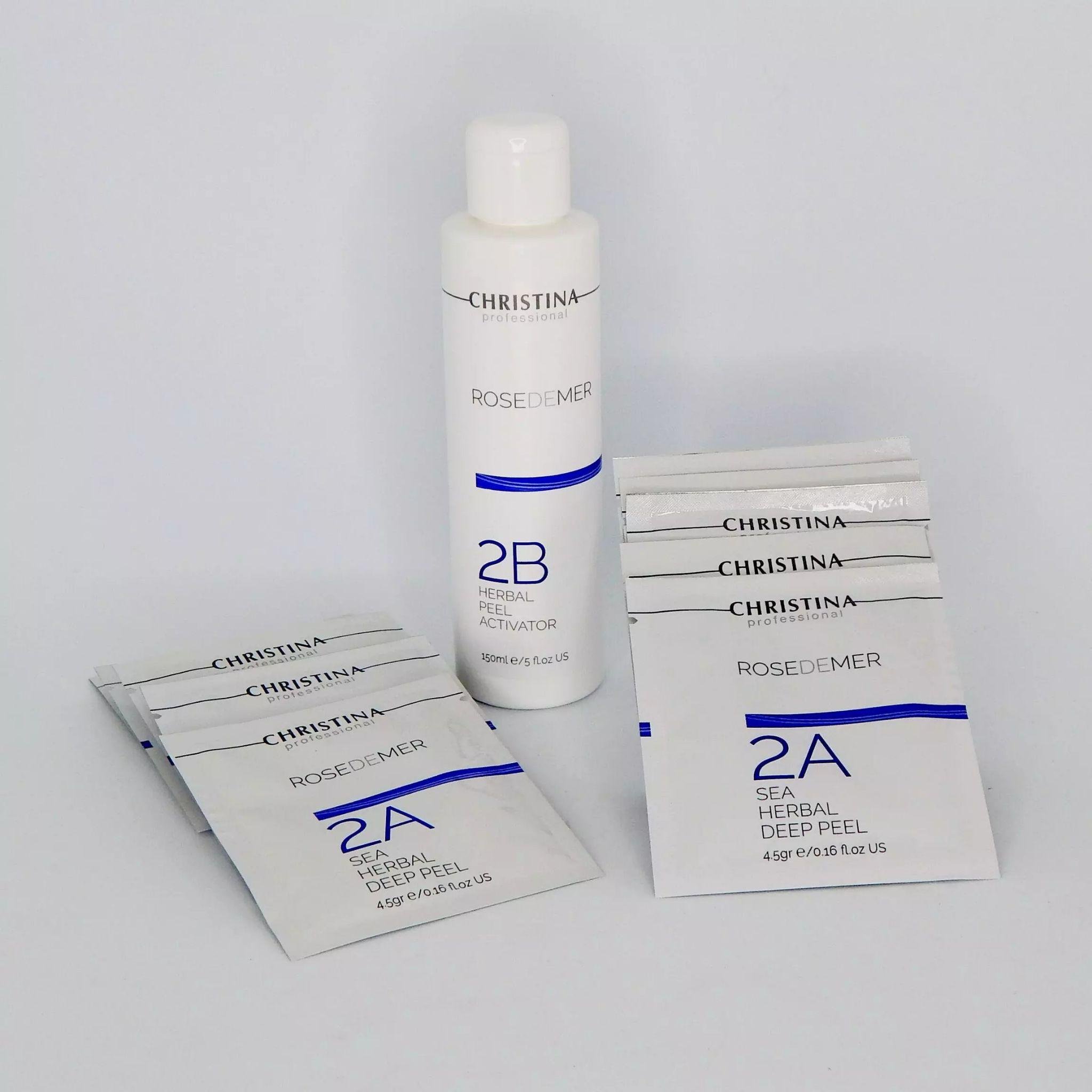 Chất Kích Hoạt Cho Bột Peel Thảo Dược, Giúp Tăng Cường Hiệu Quả Peel Da Peel Christina 2B Herbal Activator
