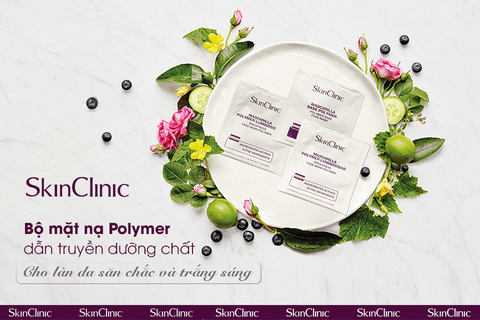 Skin clinic Brightness Face Mask Polymer - Mặt Nạ Polymer Dưỡng Ẩm Sâu Và Sáng Da