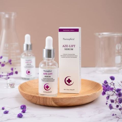 Pharmaform AZE – LIFT SERUM 30ml - Tinh Chất Kiềm Dầu, Thu Nhỏ Lỗ Chân Lông, Hỗ Trợ Giảm Mụn