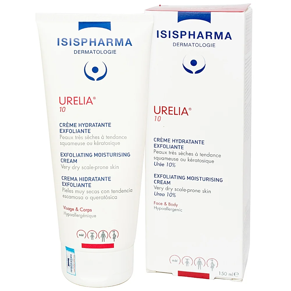 IsisPharma URELIA® Gel (Bong tróc lớp sừng, vảy, giữ ẩm da)