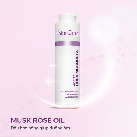 Skin clinic Musk Rose Oil - Dầu Hoa Hồng Giúp Dưỡng Ẩm, Cải Thiện Độ Đàn Hồi