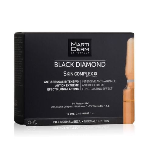 Ampoule Chống Oxy Hoá, Trẻ Hóa & Làm Sáng Da 5% Proteum 89+, 15% LAA - MartiDerm Black Diamond Skin Complex+