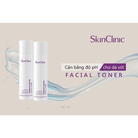 Skin clinic Facial Toner - Toner Cân Bằng Độ Ẩm Và Độ Ph Cho Da