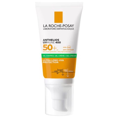 Kem chống nắng giảm bóng nhờn La Roche-Posay Anthelios 50+ bảo vệ da trước tác hại của tia UVA/UVB