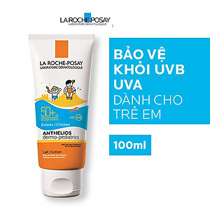 Anthelios Dermo-Kids Lotion Uvb & Uva 100ML – Kem Chống Nắng Dạng Sữa Dành Cho Trẻ Em SPF50+ Uvb