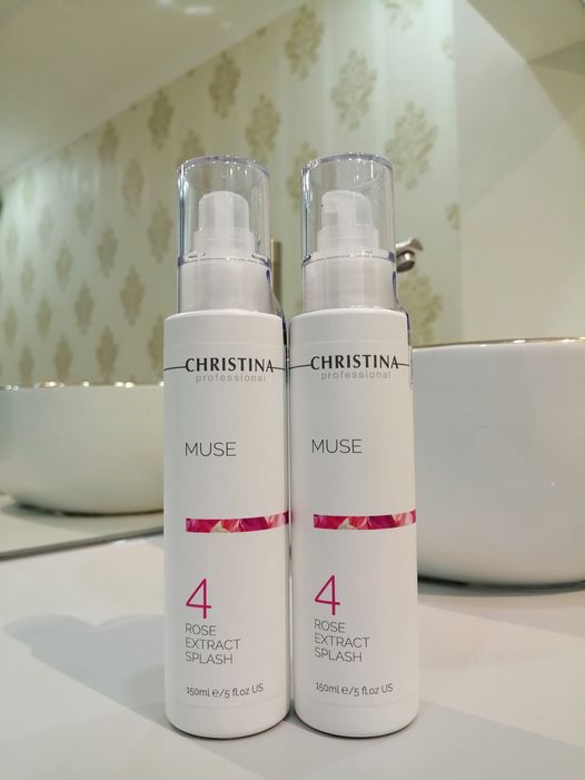 Xịt Khoáng Hoa Hồng Cấp Ẩm Toner Christina 4 Rose Extract Splash