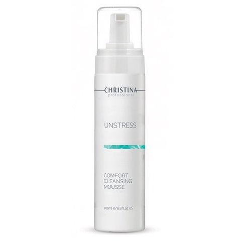 Sữa Rửa Mặt Dạng Bọt Dịu Nhẹ, Làm Sạch Da Và Dưỡng Ẩm Christina Unstress Comfort Cleansing Mousse
