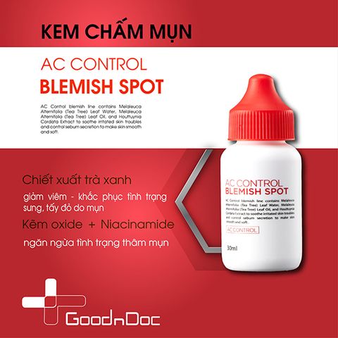 KEM TRỊ MỤN GOODNDOC AC CONTROL BLEMISH SPOT