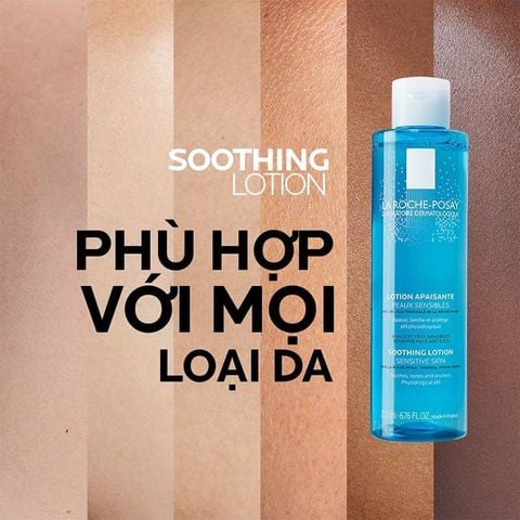Nước cân bằng cho da nhạy cảm La Roche-Posay Soothing Lotion Sensitive Skin