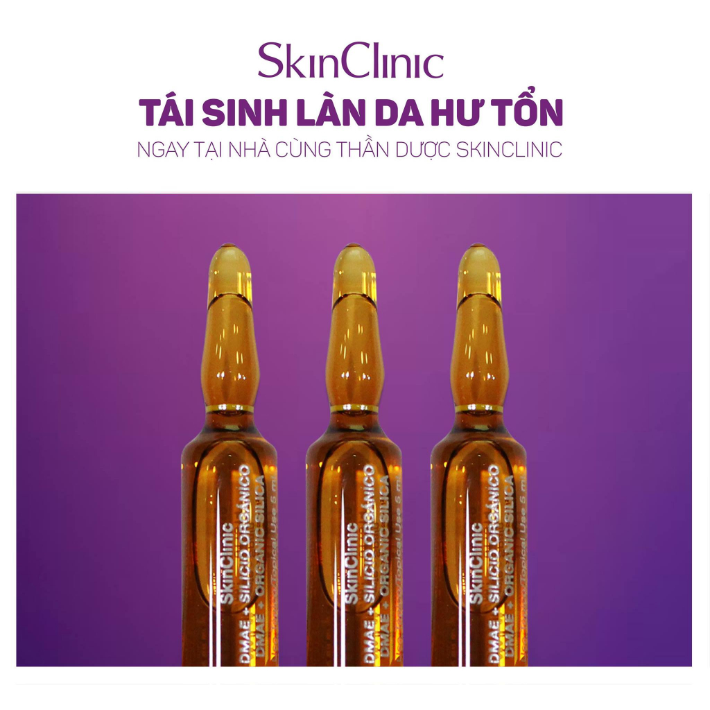 Skin clinic Dmae + Organic Silicon - Tinh Chất Làm Săn Chăn Da, Cải Thiện Độ Đàn Hồi