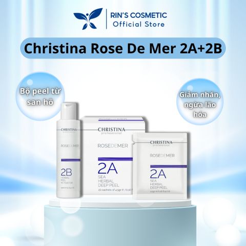 Tẩy Da Chết Dạng Gel Thảo Dược Biển Sâu Giúp Tái Tạo Và Làm Sáng Da Peel Christina 2A Sea Herbal Deep