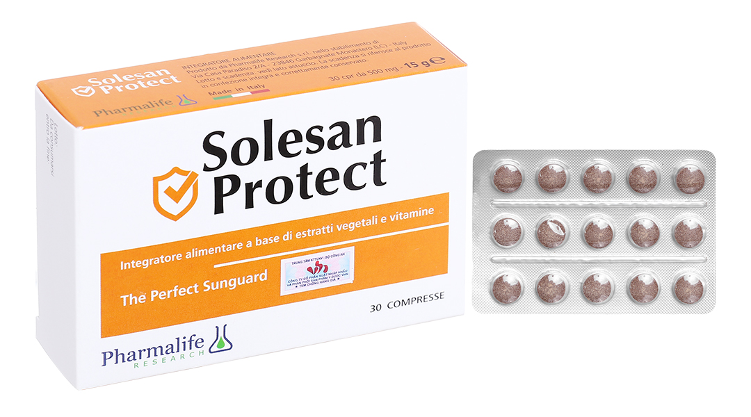 Pharmalife Solesan Protect - Viên uống chống nắng