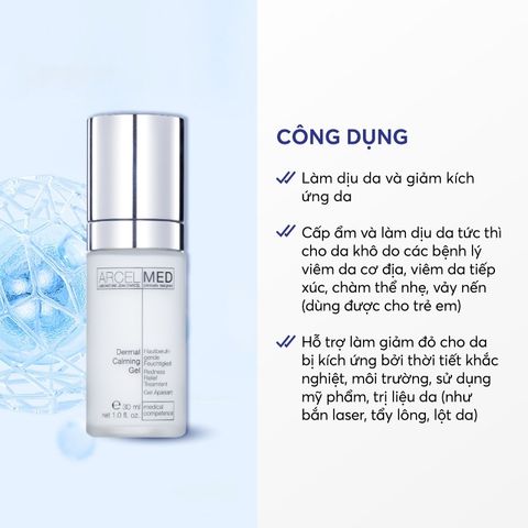J101 - Dermal Calming Gel - Gel làm dịu da, giúp giảm kích ứng