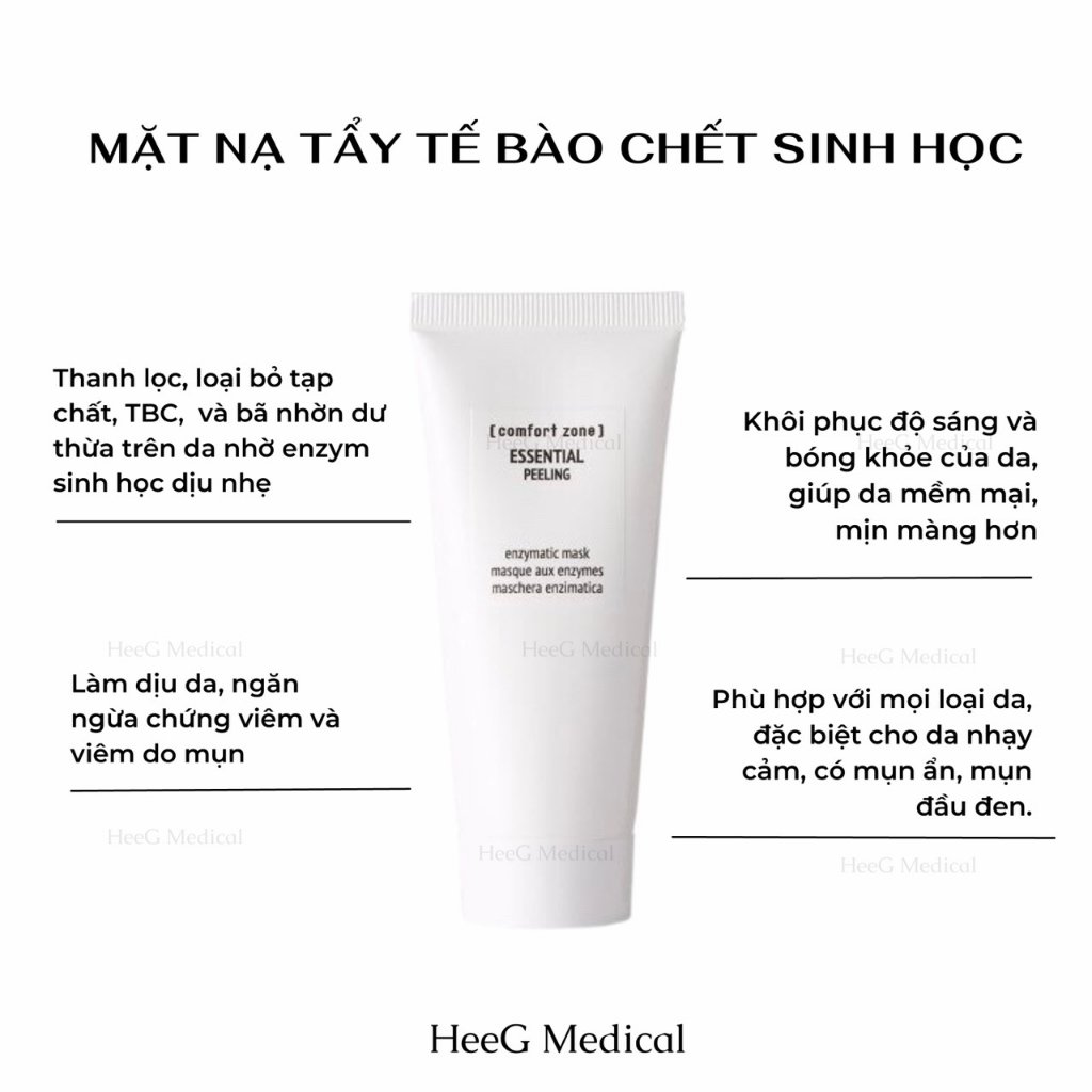 ESSENTIAL PEELING - Mặt nạ enzym tẩy tế bào chết dịu nhẹ