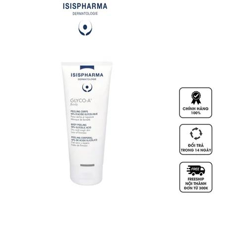 IsisPharma GLYCO-A BODY (Kem tẩy tế bào chết toàn thân, dưỡng da, dưỡng ẩm)