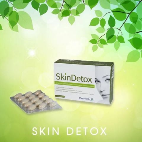 Pharmalife Skin Detox  - Viên uống thải độc hỗ trợ điều trị mụn