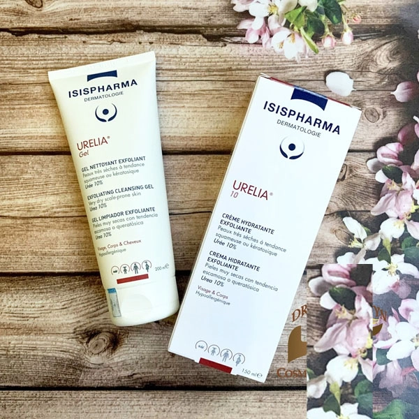 IsisPharma URELIA® Gel (Bong tróc lớp sừng, vảy, giữ ẩm da)