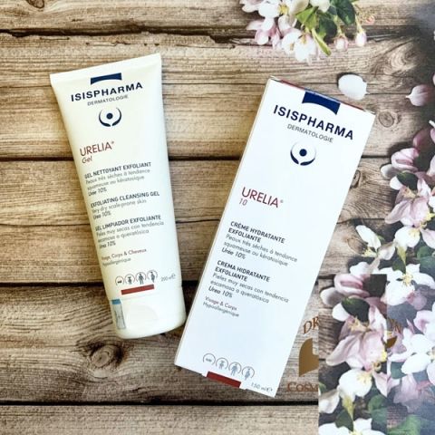 IsisPharma URELIA® Gel (Bong tróc lớp sừng, vảy, giữ ẩm da)