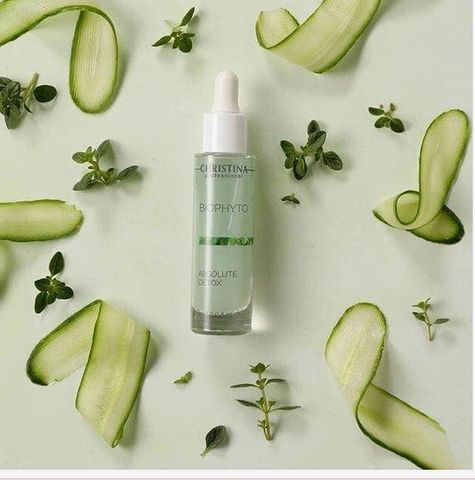 Tinh Chất Dưỡng Da Mặt Giúp Thải Độc, Nuôi Dưỡng Và Thanh Lọc Da Christina Biophyto Absolute Detox Serum Christina