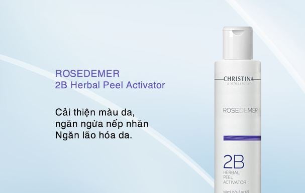 Chất Kích Hoạt Cho Bột Peel Thảo Dược, Giúp Tăng Cường Hiệu Quả Peel Da Peel Christina 2B Herbal Activator