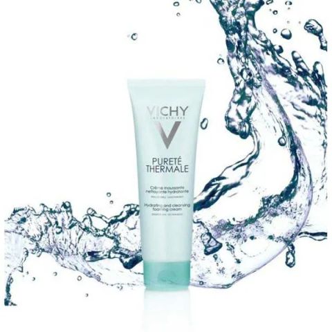 Sữa rửa mặt tạo bọt dưỡng ẩm cho da Vichy Pureté Thermale Hydrating and Cleansing Foaming Cream