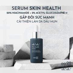 oh!oh! Skin Health Serum - Tinh Chất Dưỡng Sáng Da, Giảm Thâm Nám