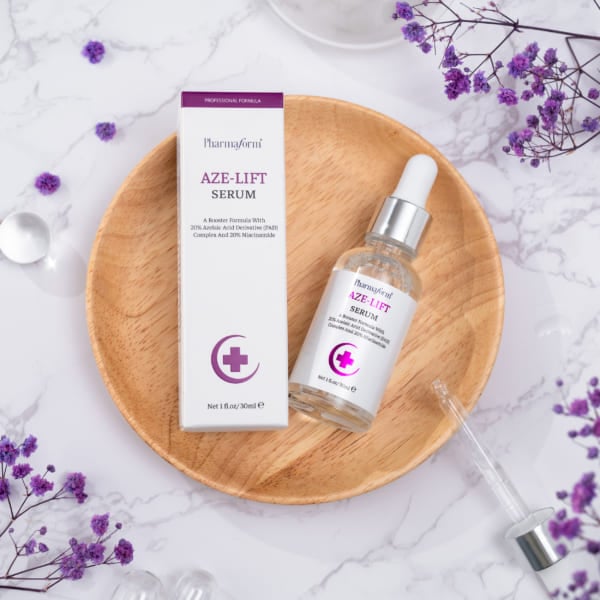 Pharmaform AZE – LIFT SERUM 30ml - Tinh Chất Kiềm Dầu, Thu Nhỏ Lỗ Chân Lông, Hỗ Trợ Giảm Mụn