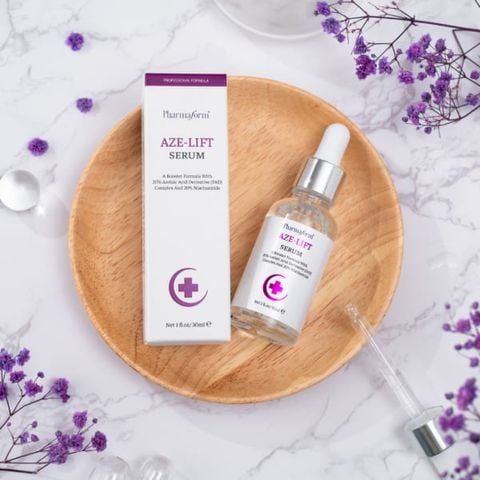 Pharmaform AZE – LIFT SERUM 30ml - Tinh Chất Kiềm Dầu, Thu Nhỏ Lỗ Chân Lông, Hỗ Trợ Giảm Mụn
