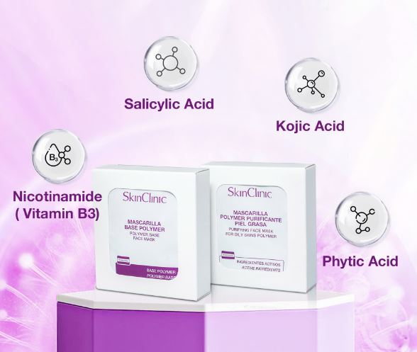 Skin clinic Brightness Face Mask Polymer - Mặt Nạ Polymer Dưỡng Ẩm Sâu Và Sáng Da