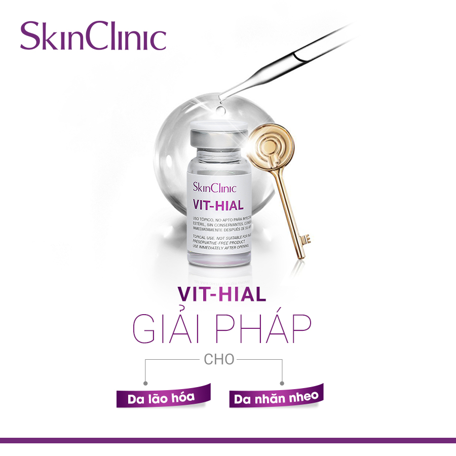Skin clinic Vit-Hial - Tinh Chất Phục Hồi Da Nhạy Cảm, Da Nhiễm Corticoid