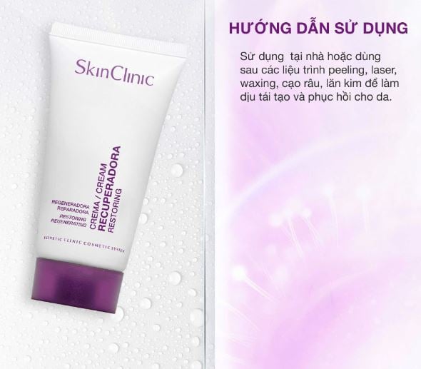 Skin clinic Restoring Cream - Kem Dưỡng Ẩm, Làm Dịu Và Phục Hồi Da