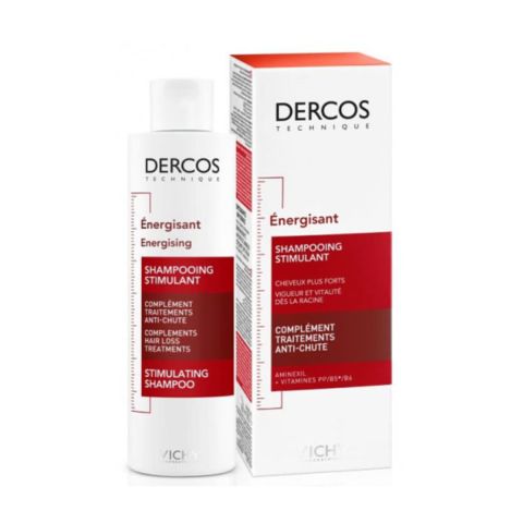 Dầu gội tăng cường giúp giảm gãy rụng Vichy Dercos Technique Energising Shampoo Targets Hairloss