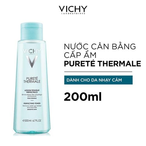 Nước Cân Bằng VICHY Purete Thermale Perfecting Toner  – Dành Cho Da Nhạy Cảm