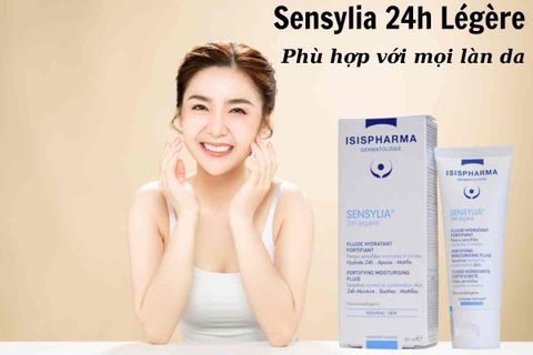 IsisPharma SENSYLIA® 24h légère (Giữ ẩm, giảm kích ứng da cho da dầu và da nhạy cảm)