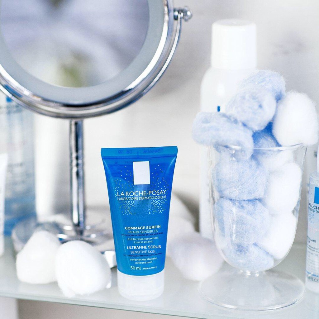 Gel làm sạch tẩy tế bào chết La Roche-Posay Ultra Fine Scrub Sensitive Skin