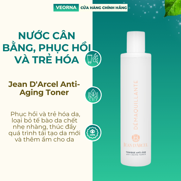 J218 - Anti-Aging Toner - Nước cân bằng phục hồi và trẻ hóa da