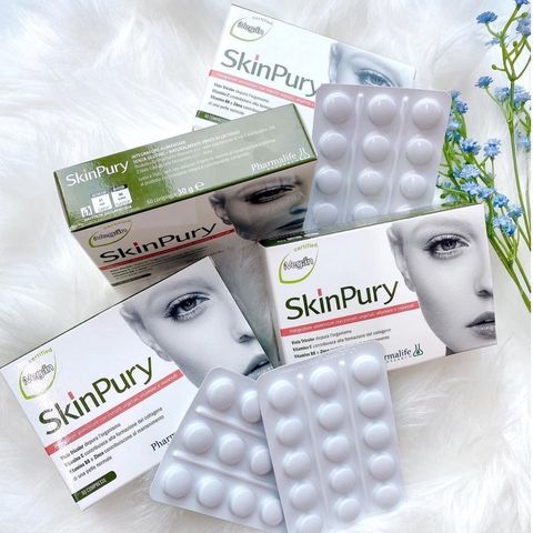 Pharmalife Skin Pury - Viên uống thải độc, chống oxy hóa, làm đẹp da