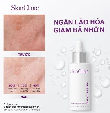 Skin clinic Zalyc Serum - Serum Chống Lão Hóa Và Điều Tiết Bã Nhờn