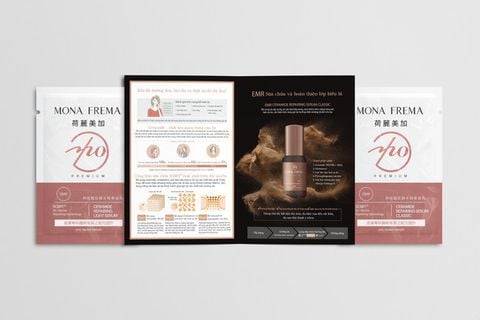 Bổ Sung Lipid Cơ Bản Monafrema EMR Ceramide Repairing Light Serum 30Ml