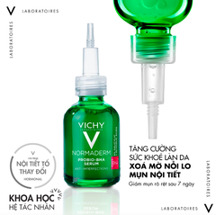 Tinh Chất Dịu Da Và Giảm Mụn Vichy Normaderm Serum Probio BHA – AHA