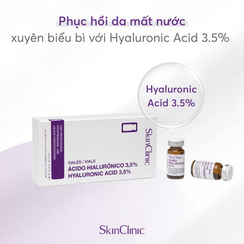 Skin clinic Hyaluronic Acid 3.5% - Tinh Chất Căng Bóng, Trẻ Hóa Da