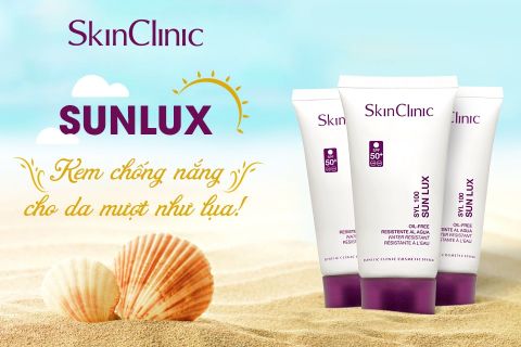 Skin clinic Sun Lux Spf 50+ - Kem Chống Nắng Phù Hợp Cho Mọi Loại Da